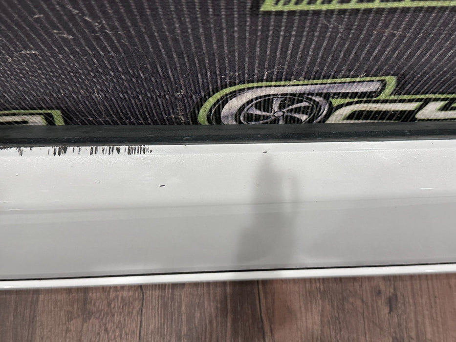 2020 2024 AUDI RS Q8 FRONT REAR LOWER DOOR MOLDING W/ CARBON FIBER TRIM OEM