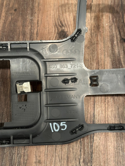 2021 AUDI R8 LUGGAGE COMPARTMENT TRIM PANEL OEM 4S0 863 721