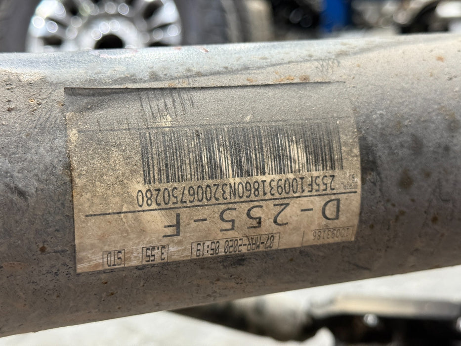 2020 FORD F250 F350 FRONT AXLE DIFFERENTIAL ASSEMBLY 4X4 3.55 RATIO 70K MILES