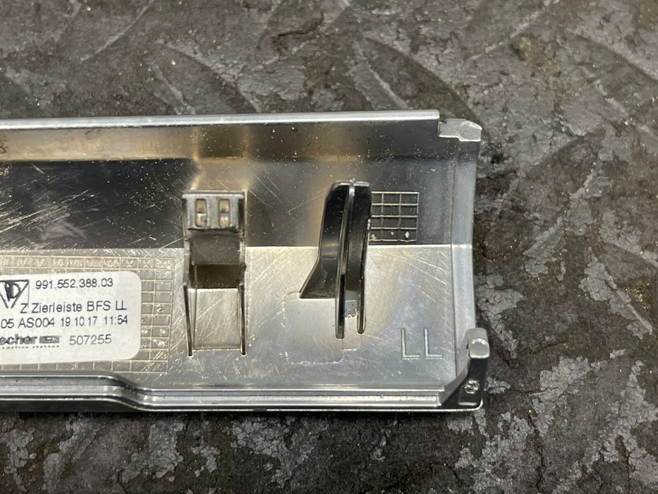 PORSCHE 718 982 BOXSTER S DASH TRIM OEM 991-552-388-03