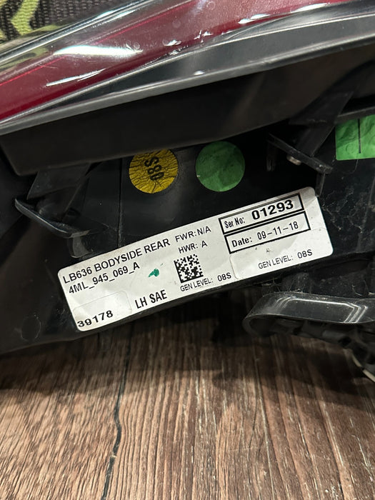 2018-2024 LAMBORGHINI URUS OUTER LEFT TAIL LIGHT OEM *FLAWS/CHIPPED 4-7*