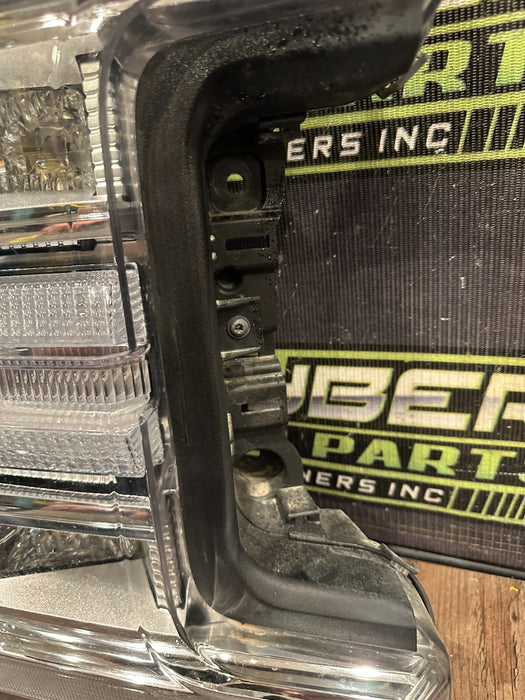 2017 2019 FORD F250 F350 F450 RIGHT PASSENGER HEADLIGHT T LED OEM W/ MODULE