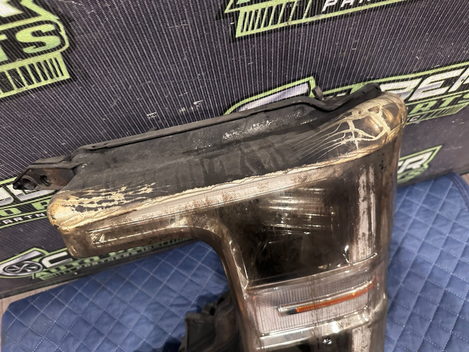 2020-2022 FORD F250 F350 F450 DRIVER LEFT LED HEADLIGHT OEM *HEAT/BURN DAMAGE*