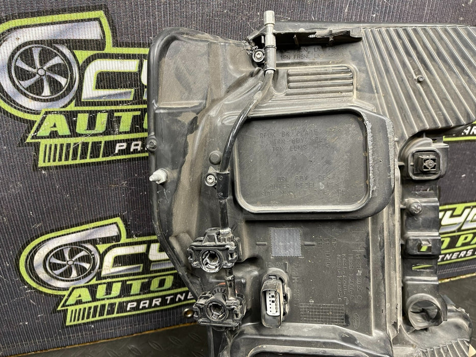 2017-2019 FORD F250 PLATINUM DRIVER HEADLIGHT FULL LED OEM *DAMAGED*