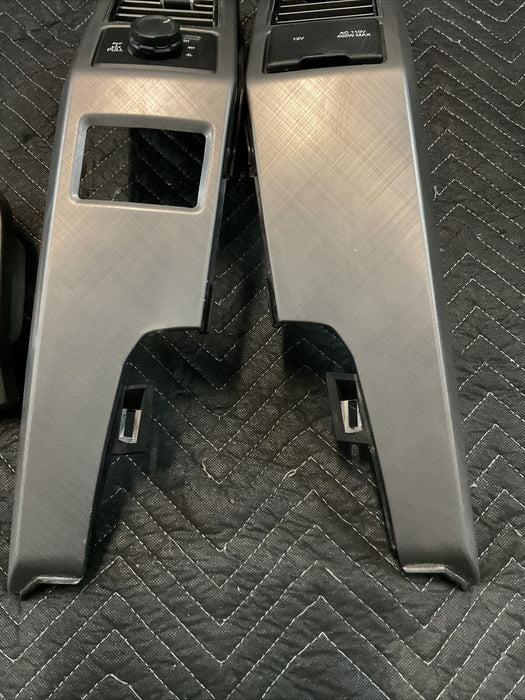 2017-2020 FORD F250 F350 F450 LIMITED DASH AIR VENTS SET (4) OEM~DAMAGED TAB~