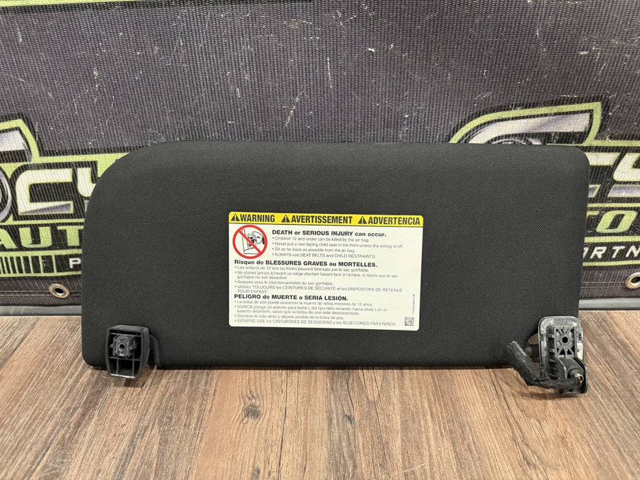 2017-2019 FORD F250 F350 F450 FRONT LEFT RIGHT SUN VISOR PAIR OEM
