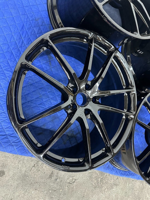 AUDI R8 LAMBORGHINI HURACAN 5X112 HRE P104 WHEELS RIMS 20X12 +46 / 20X9 +38