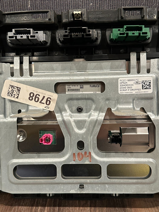 2023-2024 FORD F350 12'' DISPLAY TOUCHSCREEN W BEZEL ASSEMBLY OEM *PIC #5*