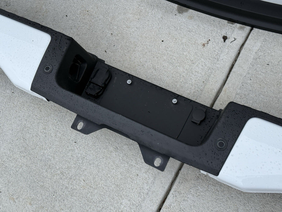 2023 2024 2025 FORD F250 F350 FRONT REAR BUMPERS OXFORD WHITE OEM GENUINE