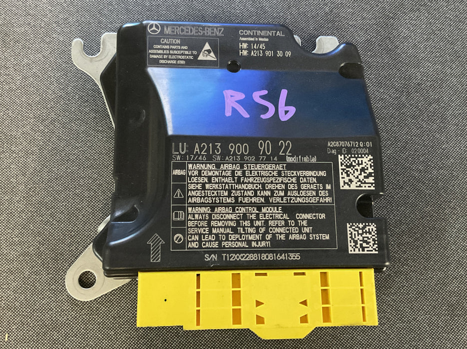 2018-2021 MERCEDES E63S AMG OEM CONTROL MODULE 213 900 87 28 80,213 900 90 22
