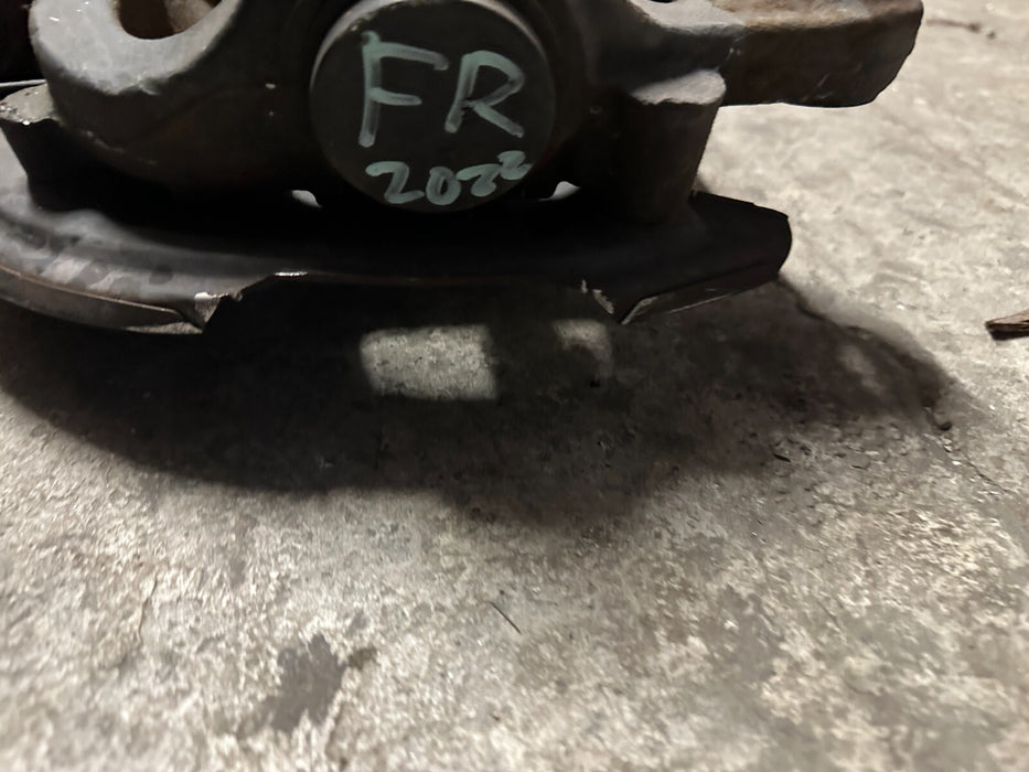 2022 FORD F250 F350 DIESEL FRONT AXLE RIGHT PASSENGER KNUCKLE SPINDLE 4X4 OEM