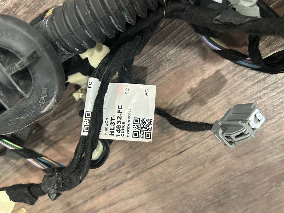 2019 FORD F150 3.5L RAPTOR REAR RIGHT DOOR WIRING HARNESS OEM HL3T-14632-FC