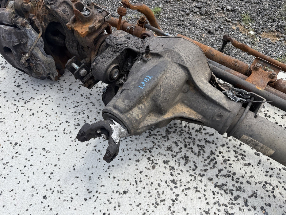 2017-2022 FORD F450 FRONT AXLE 4X4 ASSEMBLY 4.30 (4L) RATIO 62K MILES *FIRE*