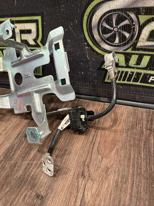 2010 NISSAN 370Z NEGATIVE GROUND BATTERY CABLE W BRACKET OEM 24080 JK60A