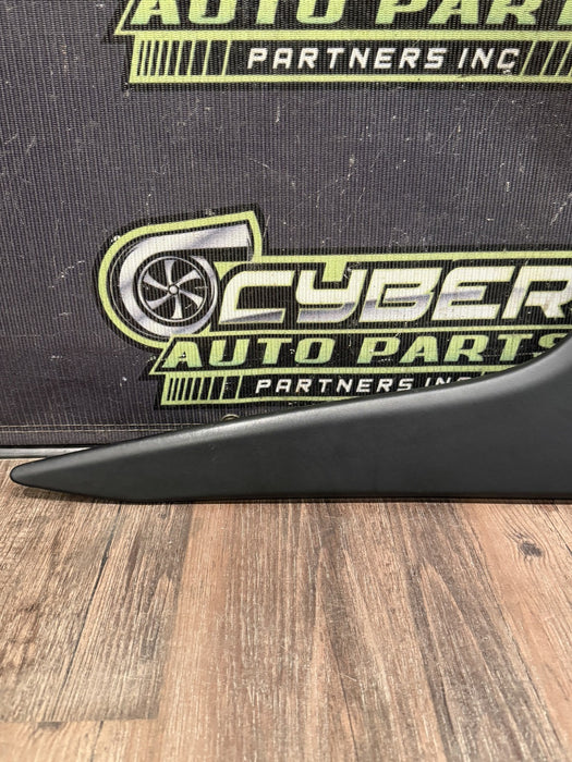 2014 PORSCHE 911 TURBO S 991 FRONT RIGHT CENTER CONSOLE LEATHER TRIM OEM *WEAR*