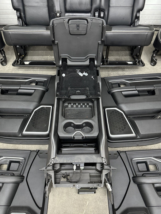 2021 RAM 2500 LARAMIE MEGA CAB INTERIOR FRONT REAT SEATS CENTER CONSOLE PANELS