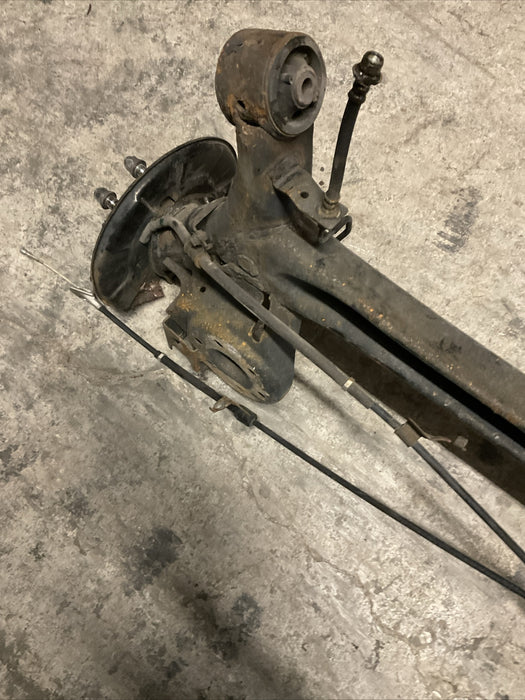 2014 TOYOTA PRIUS V REAR AXLE BEAM REAR SUSPENSION SUBFRAME ASSEMBLY OEM