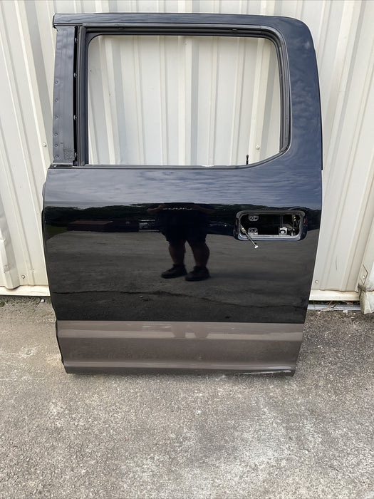 2017-2022 FORD F250 F350 F450 REAR DRIVER LEFT DOOR BLACK (G1,H5) OEM~DAMAGE~