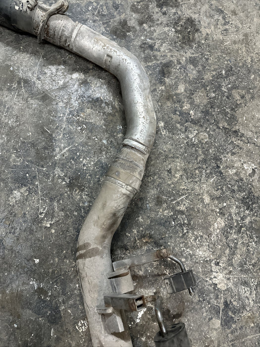 2018 DODGE RAM 3500 LARAMIE 4X4 6.7L MBRP DPF BACK EXHAUST PIPES 62K MILES