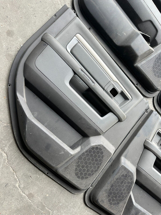 2017 RAM 2500 3500 SLT BIG HORN DOOR PANEL SET FRONT REAR OEM GENUINE