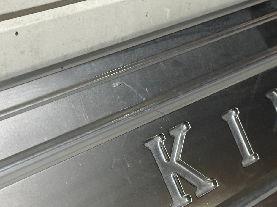 2017-2022 FORD F250 F350 F450 KING RANCH TAILGATE APPLIQUE PLAQUE TRIM PANEL OEM