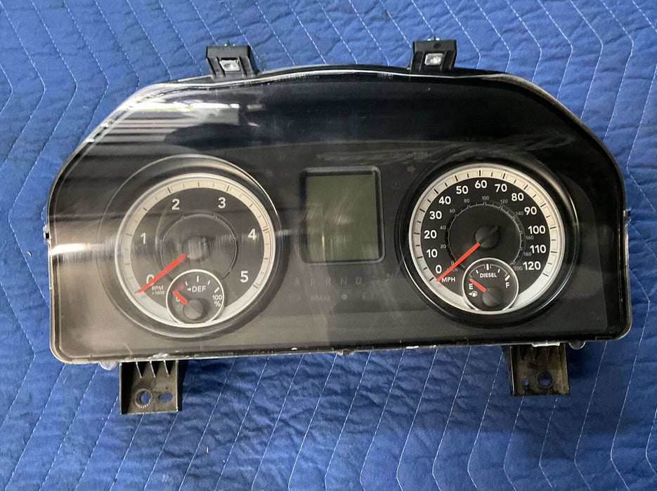 2017 DODGE RAM 3500 SPEEDOMETER INSTRUMENT GAUGE CLUSTER 68302607AC 167K MILES