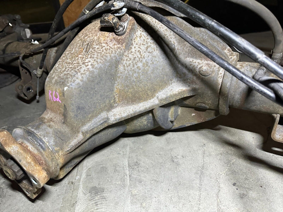 2012 RAM 3500 DUALLY DRW REAR AXLE ASSEMBLY 4X4 4.10 RATIO - LOW MILES 32,556