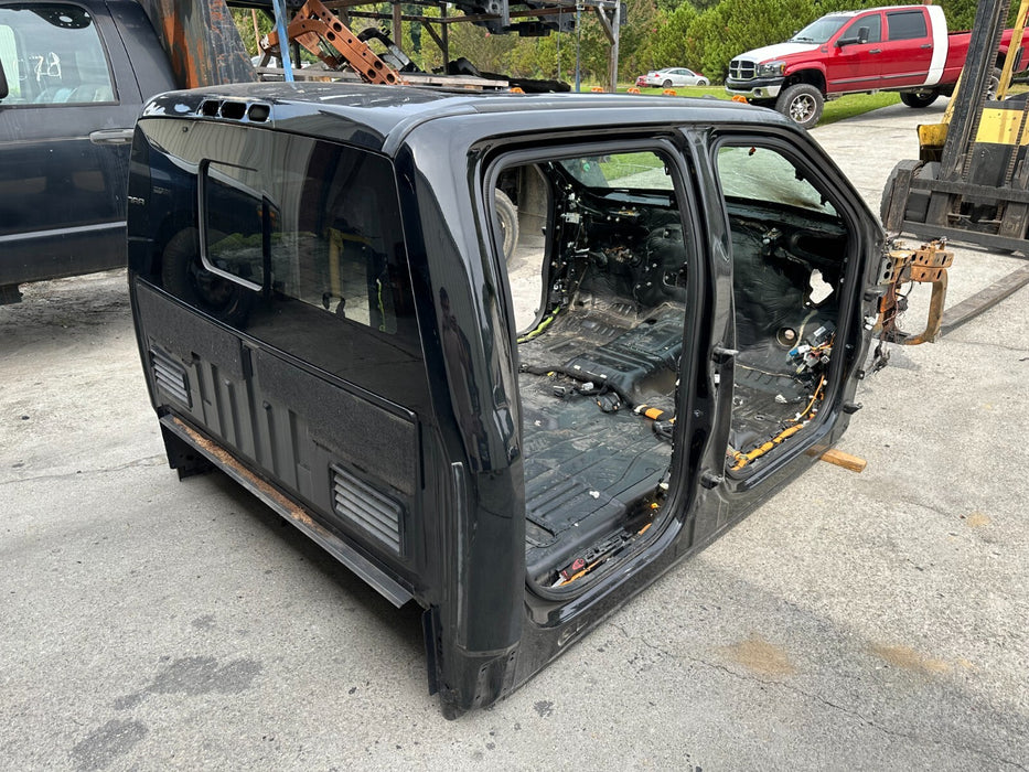 2017 2018 2019 FORD F250 F350 F450 BLACK CREW CAB SHELL MOONROOF W/ BACK GLASS