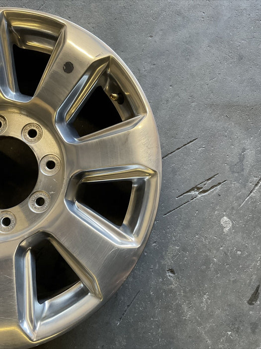 2017-2022 FORD F250 F350 F450 PLATINUM OEM WHEEL RIM (1) 20X8 *CURBRASH*