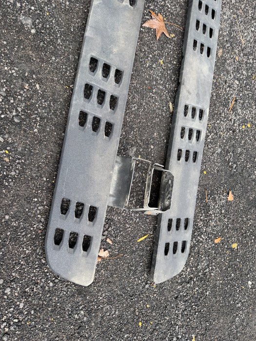 OEM Take Off Ford F150 RAPTOR 15-24 Black Running Boards CREW CAB W BRACKETS 40K