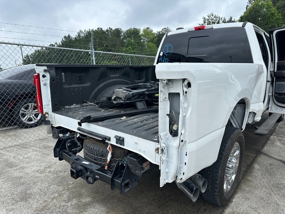 2023 2024 FORD F250 F350 SHORT BED STAR WHITE 6' 9" *DAMAGE* BED ONLY