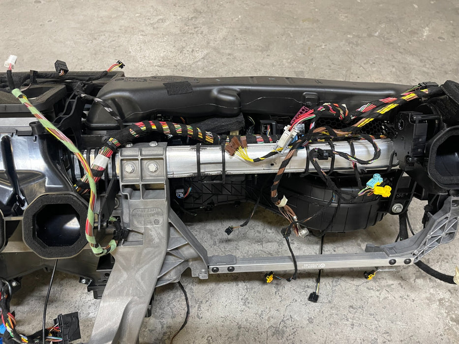 2017 MERCEDES-BENZ C63 AMG C205 COUPE DASHBOARD FRAME W/ WIRING HARNESSES OEM