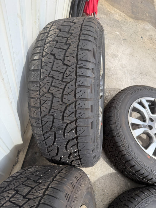 *NEW* FORD RANGER TAKE OFF WHEELS RIMS TIRES HANKOOK DYNAPRO ATM 265/60R18