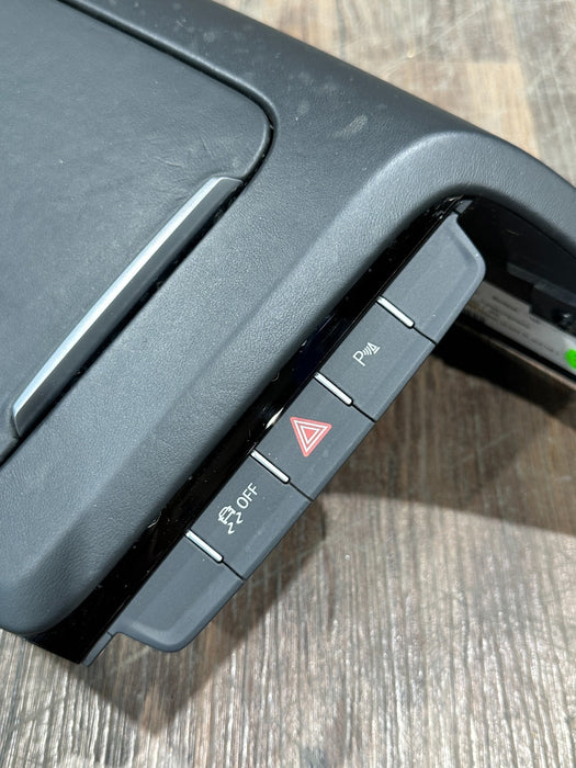 2017 AUDI R8 CENTER CONSOLE STORAGE COMPARTMENT OEM