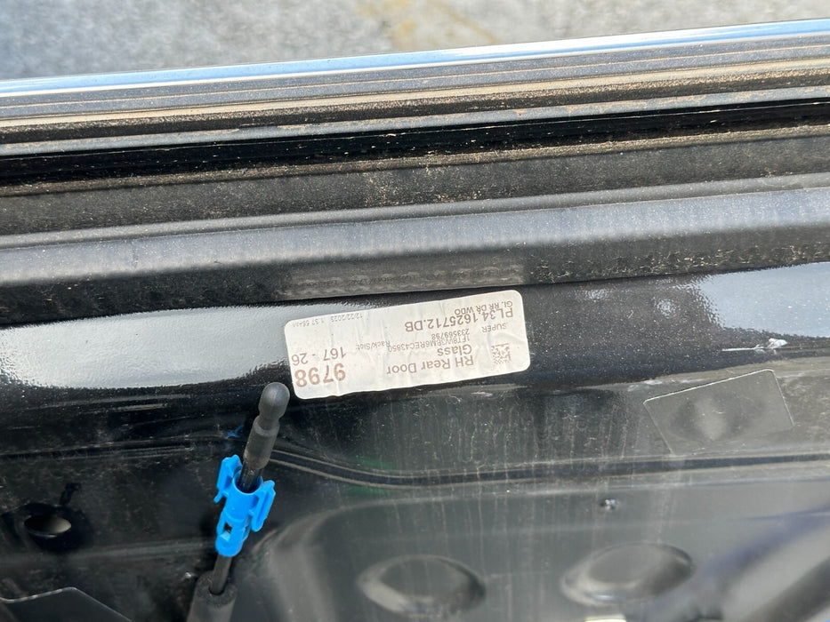 2023 2024 FORD F250 F350 F450 REAR RIGHT AGATE BLACK DOOR SHELL ASSEMBLY OEM