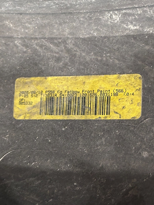 2020-22 FORD F450 DUALLY RIGHT FENDER FLARE AGATE BLACK (UM) OEM *FLAWS/READ*