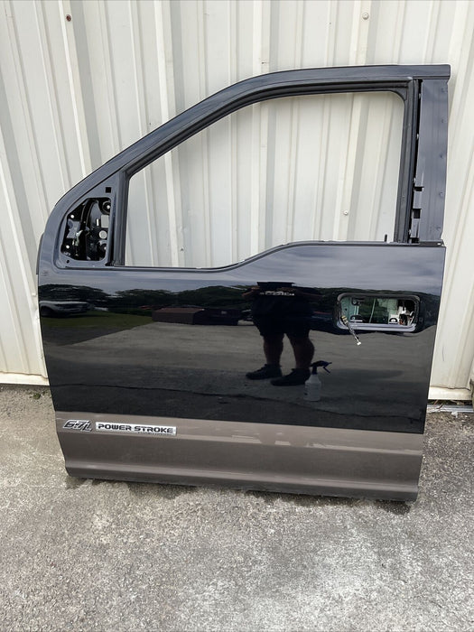2017-2022 FORD F250 F350 F450 BLACK (G1,H5) FRONT DRIVER LEFT DOOR OEM