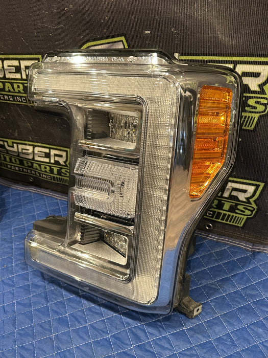 2017-2019 FORD F250 F350 F450 LEFT RIGHT LED HEADLIGHT PAIR OEM *MINT CONDITION*