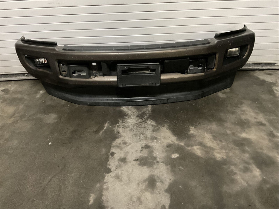 2017 2018 2019 FORD F250 F350 KING RANCH FRONT BUMPER W/ LED FOGS OEM~COSMETIC~