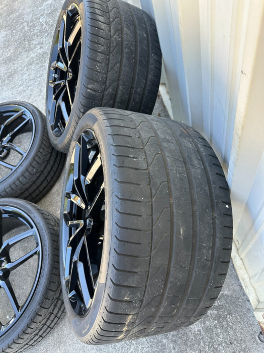 2015 LAMBORGHINI HURACAN OEM GENUINE FACTORY WHEELS RIMS TIRES 20X11 20X8.5