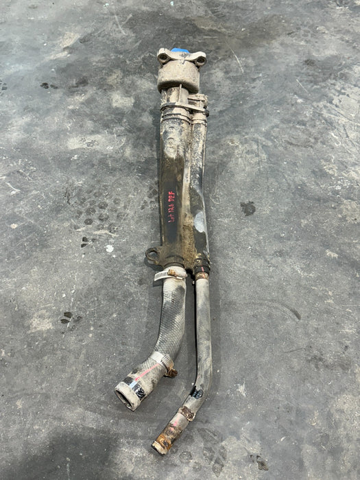 2016 NISSAN TITAN XD DEF DIESEL EXHAUST FLUID FILLER NECK OEM 20421 EZ40A