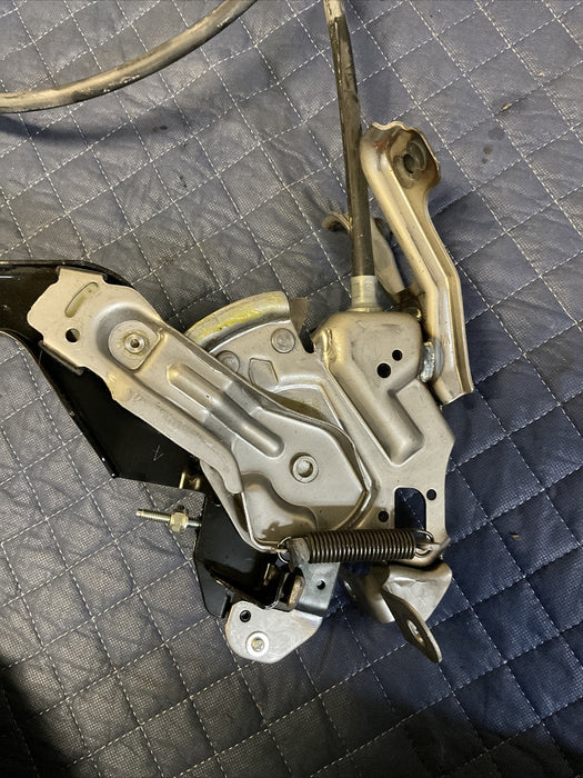 2014-2017 INFINITI Q50 RED SPORT E-BRAKE PEDAL W/CABLE OEM