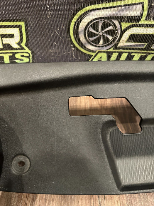 2021 AUDI R8 V10 FRONT TRUNK FRUNK LATCH LOCK COVER TRIM PANEL 4S0 857 161