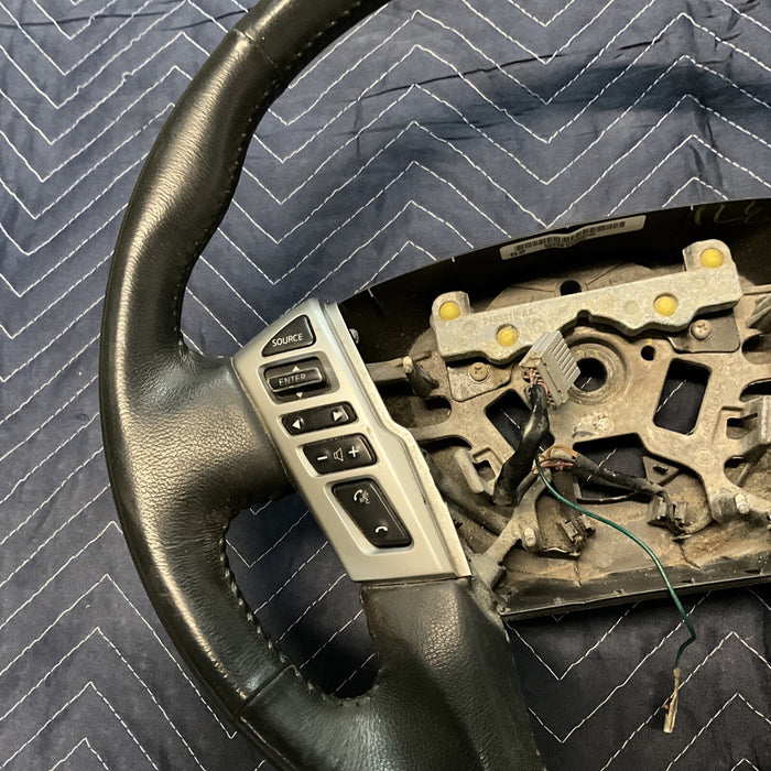 2017 NISSAN TITAN STEERING WHEEL OEM 48430 EZ52A