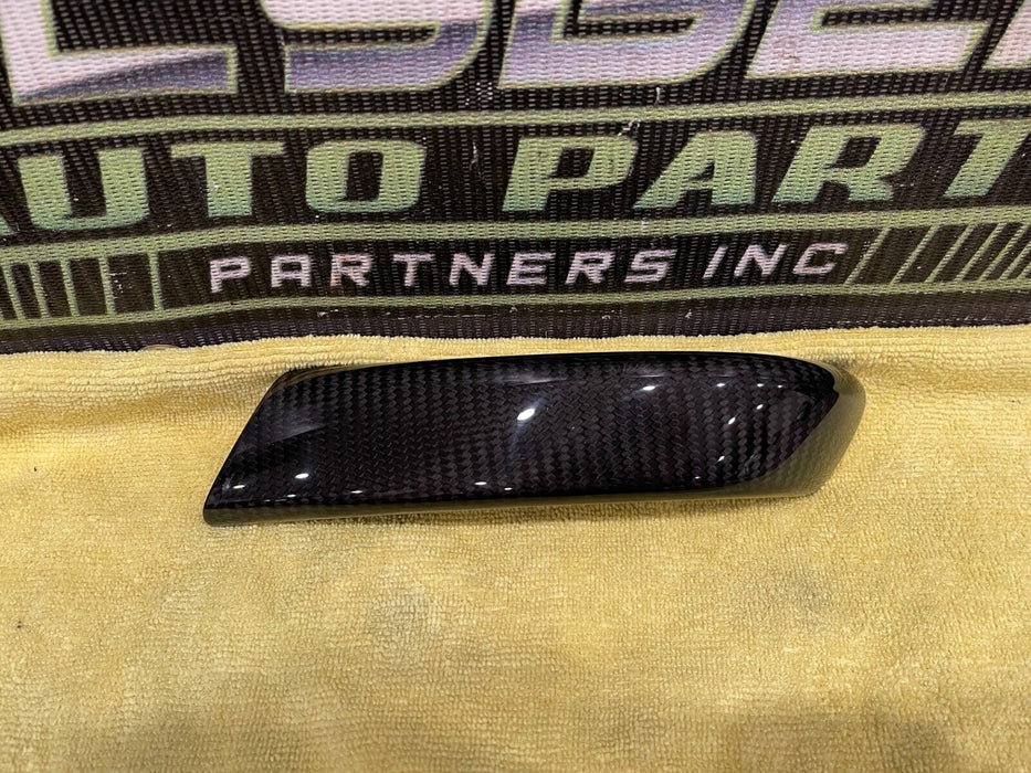 2014-15 AUDI R8 V10 INTERIOR CARBON FIBER PIECES (DOOR, CONSOLE, DASH TRIM) OEM