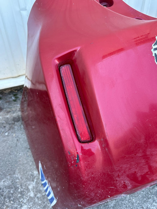 2014 TOYOTA PRIUS V RED REAR BUMPER COVER OEM *LOCAL PICKUP ONLY!* (READ DESC)