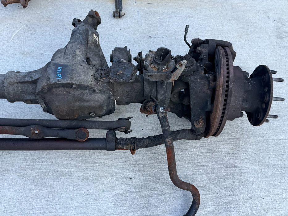 2017-2022 FORD F350 DUALLY DRW FRONT AXLE 4X4 DIFFERENTIAL 3.55 RATIO (3K) *BURN