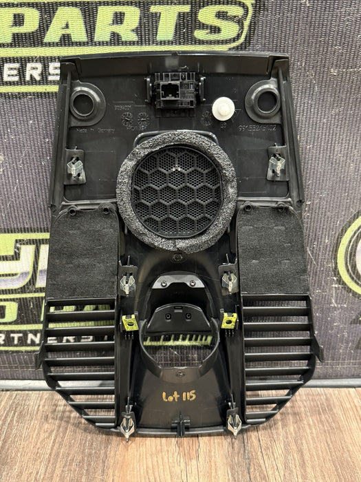 2014 PORSCHE 911 TURBO S 991 INSTRUMENT CLUSTER TRIM BEZEL OEM 99155215102