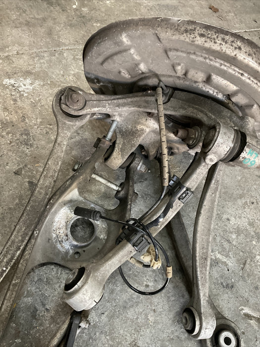 2015 BMW M4 REAR LEFT DRIVER SUSPENSION KNUCKLE SPINDLE CONTROL ARM OEM