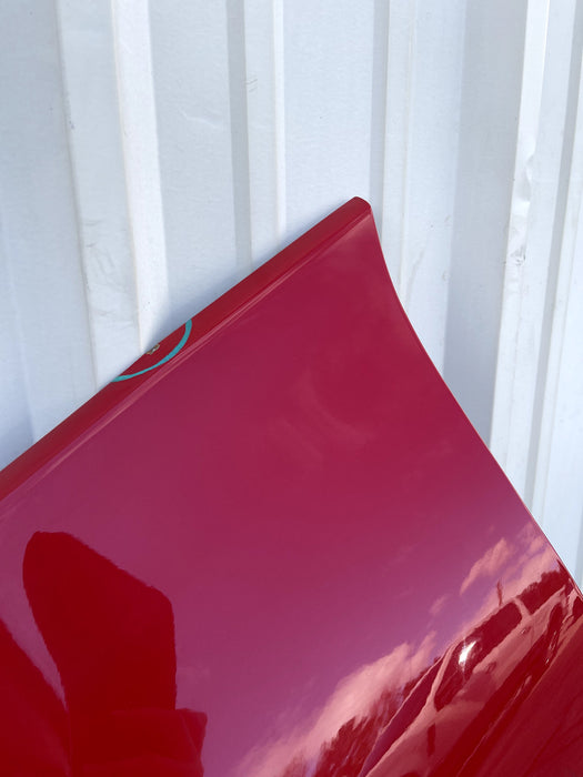 2017 NISSAN 370 NISMO FRONT DRIVER LEFT RED FENDER OEM (A54) *PAINT CHIPS* -READ
